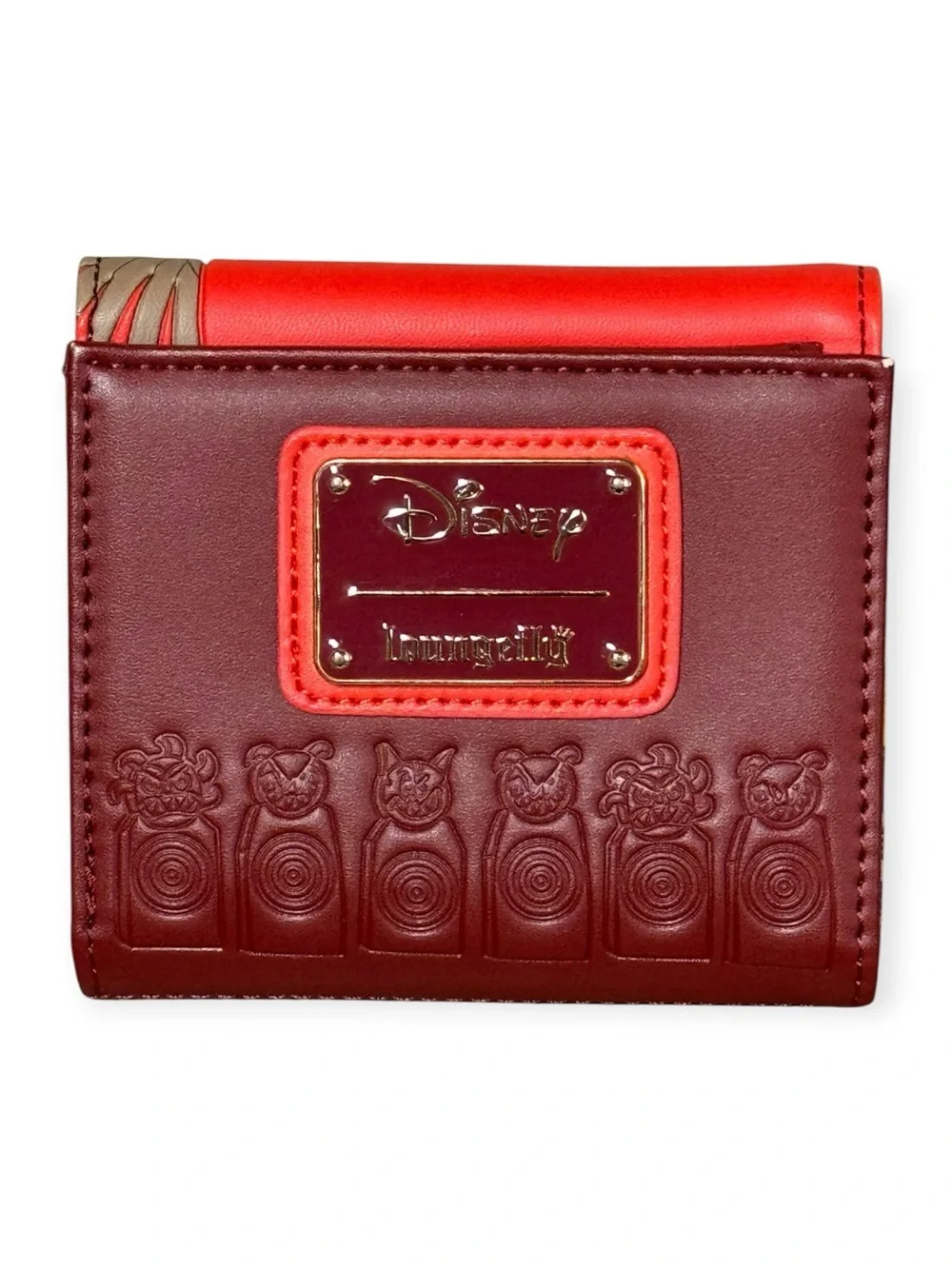 Loungefly Sunset Pegasus Trifold Wallet in Brown, Orange and Yellow - Picture 3 of 3